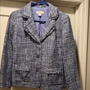 Appleseed's Lavender Tweed Blazer